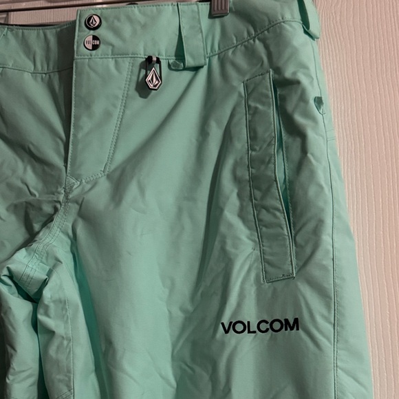 Volcom Teal Snow Pants - Picture 2 of 9